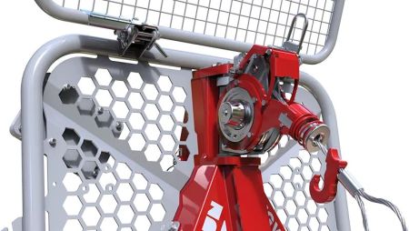 Гидравлическая трелевочная лебедка Tajfun EGV 55 AHK