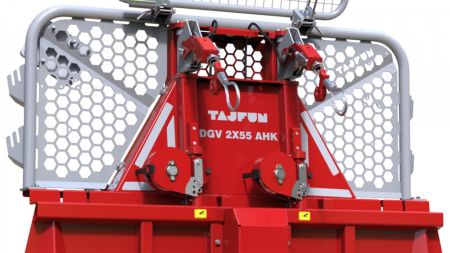 Гидравлическая трелевочная лебедка Tajfun EGV DVG 2X55 AHK