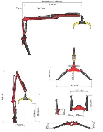 Гидроманипулятор DOT 50K