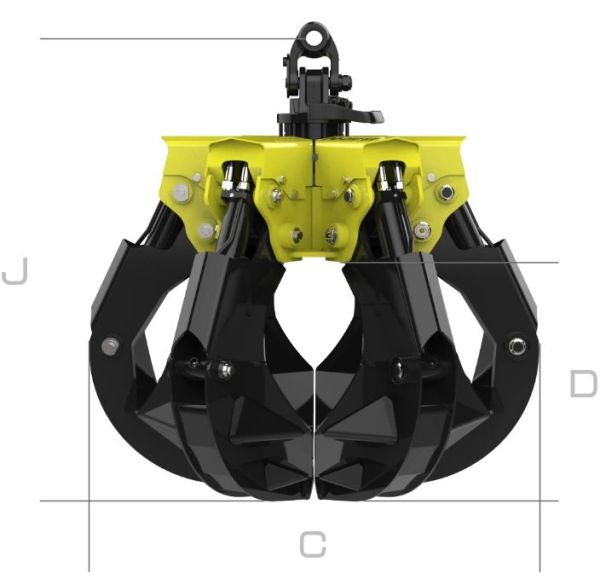 Захват полип Tajfun PO-250 6X